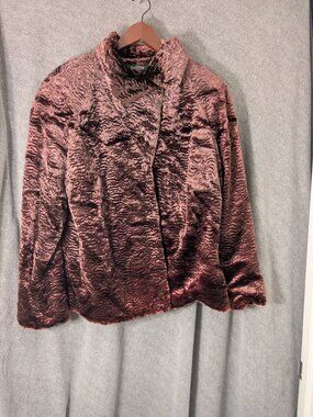 Peck & Peck Faux Lamb Jacket 42" Chest